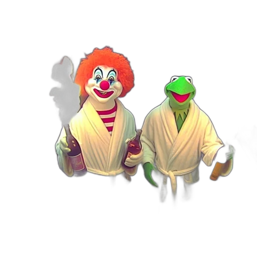creature, concept art, 3d render, pixel art transparent PNG cut-out