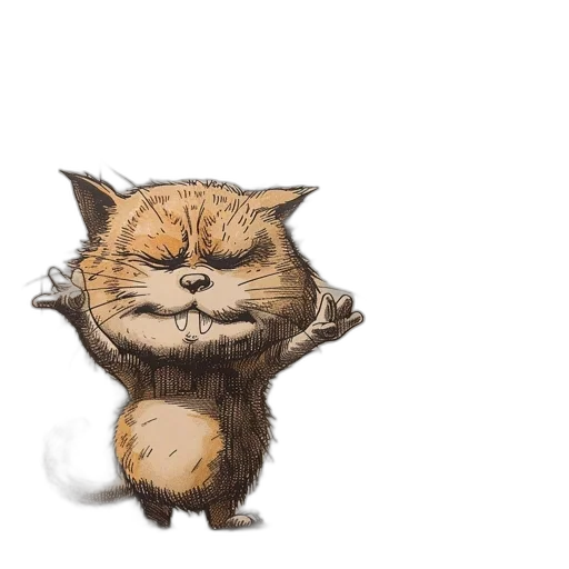 staff, animal, creature, concept art transparent PNG cut-out