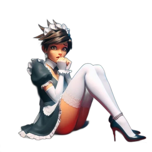 staff, dress, shoes, crown transparent PNG cut-out
