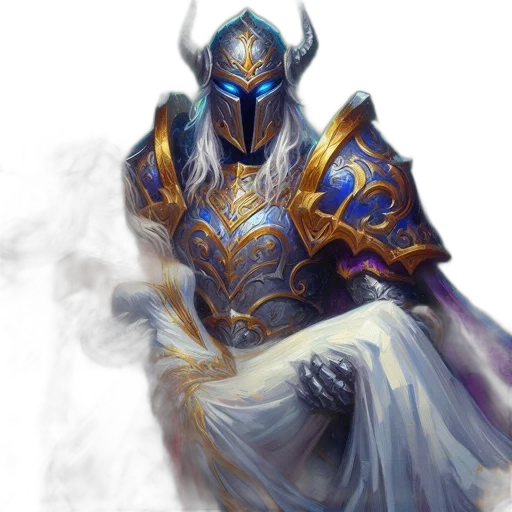 mask, sword, dragon, fantasy art transparent PNG cut-out