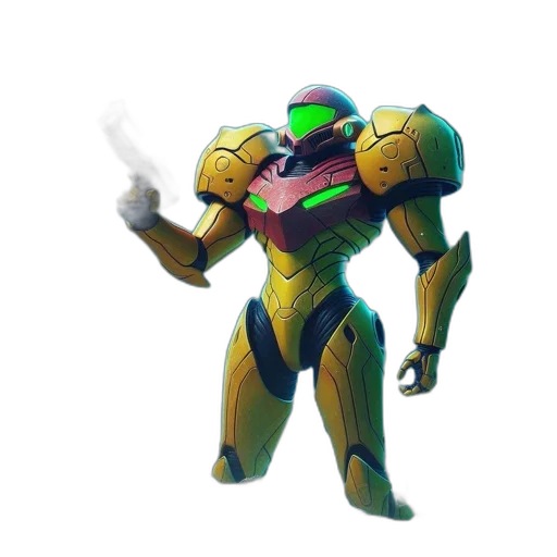 robot, weapon, creature, staff transparent PNG cut-out