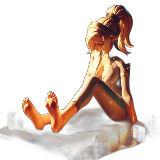 dress, shoes, concept art, watercolor transparent PNG cut-out