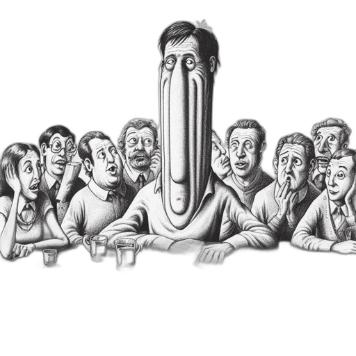 face, staff, mask, creature transparent PNG cut-out
