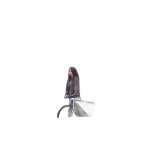 dress, hair, creature, robot transparent PNG cut-out