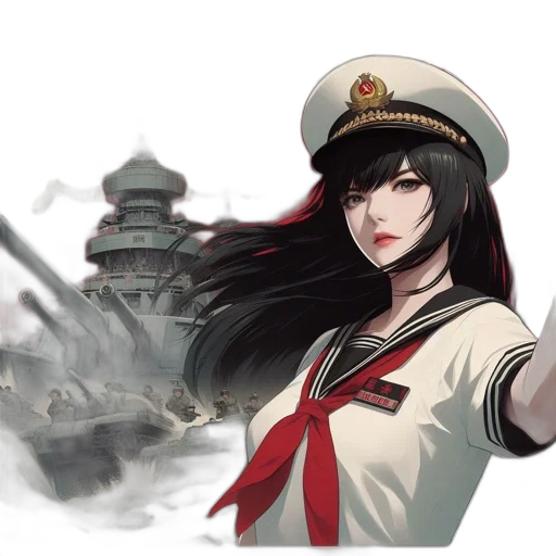 weapon, staff, hat, anime transparent PNG cut-out