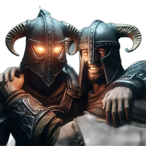 mask, sword, face, fantasy art transparent PNG cut-out
