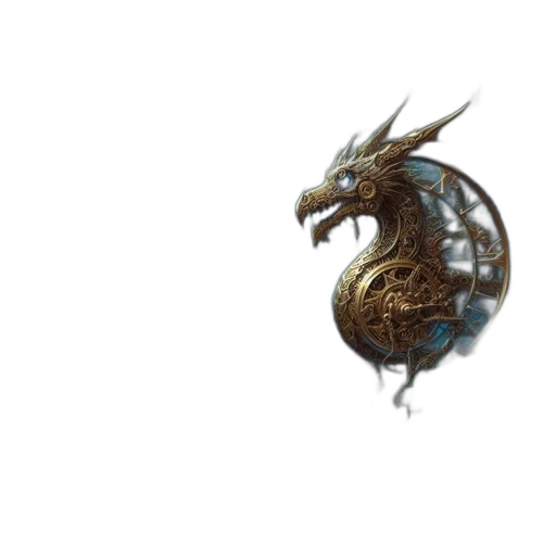 dragon, sword, weapon, mask transparent PNG cut-out