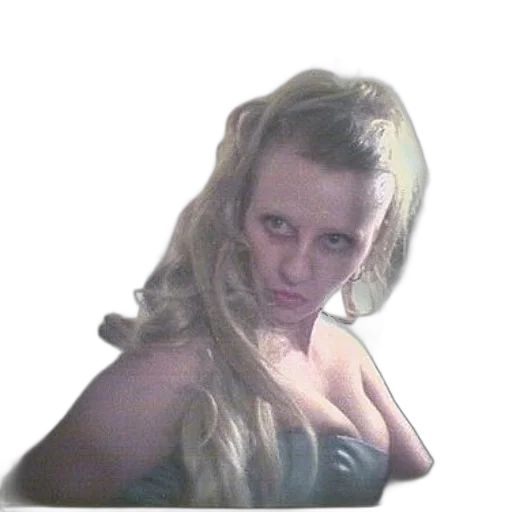 face, creature, dress, hair transparent PNG cut-out