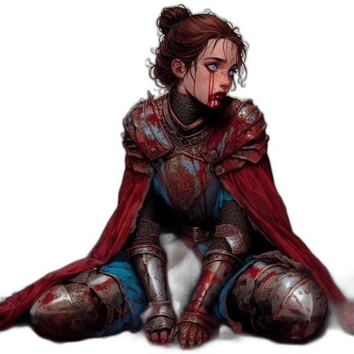concept art, fantasy art, comic book art, pixel art transparent PNG cut-out
