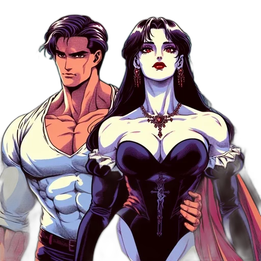 comic book art, concept art, fantasy art, pixel art transparent PNG cut-out