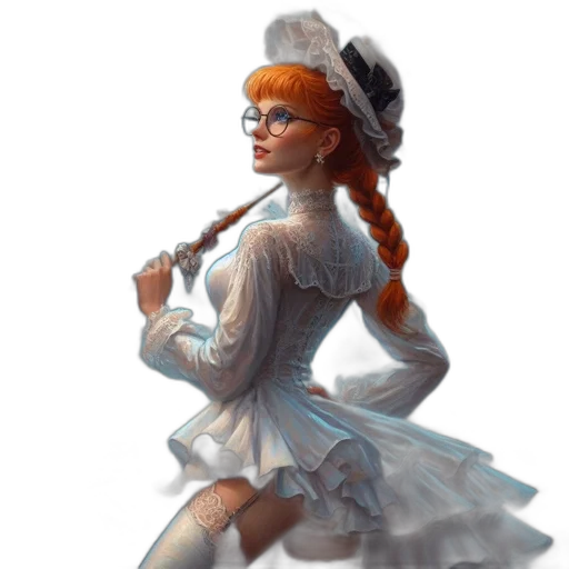 staff, dress, hat, crown transparent PNG cut-out