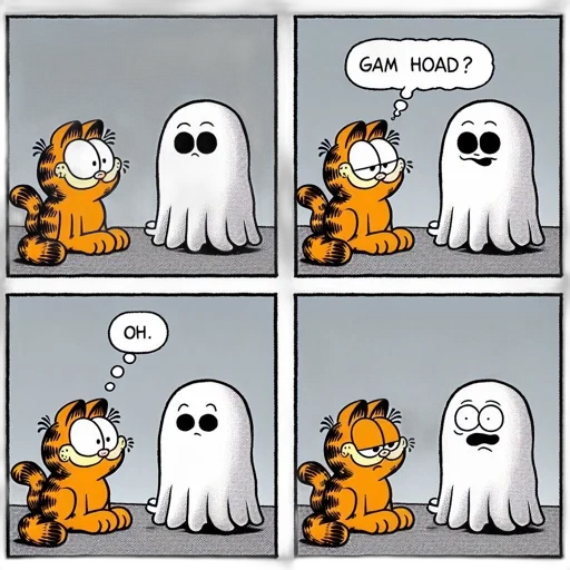 mask, comic book art, fire, 4-panel transparent PNG cut-out