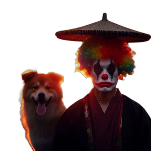 mask, animal, creature, staff transparent PNG cut-out