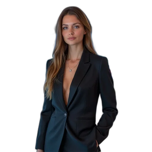 jacket, staff, dress, jewelry transparent PNG cut-out