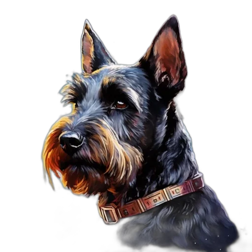 animal, staff, face, photorealistic transparent PNG cut-out