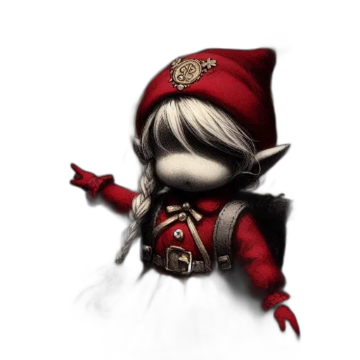 staff, weapon, hat, fantasy art transparent PNG cut-out