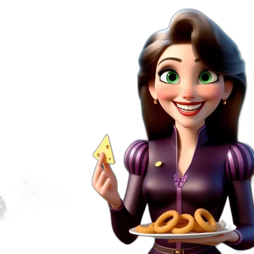 3d render, concept art, photorealistic, cartoon transparent PNG cut-out