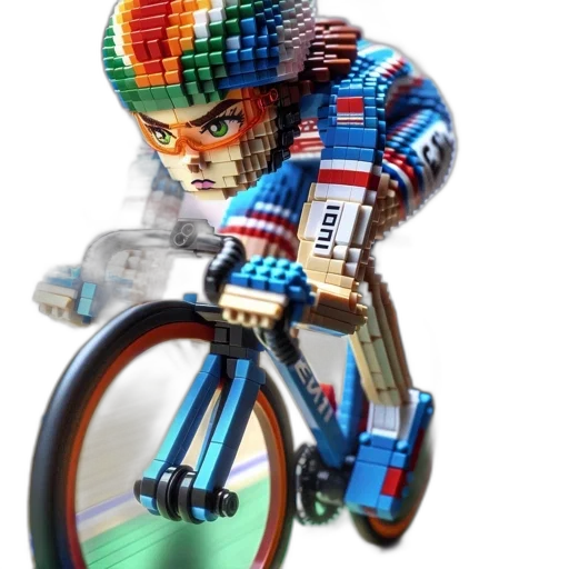 robot, 3d render, concept art, pixel art transparent PNG cut-out