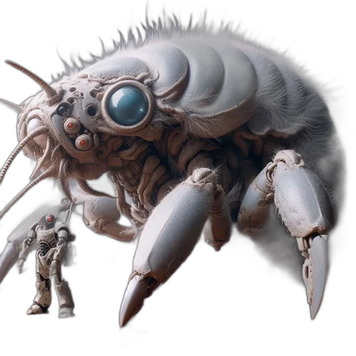 creature, animal, robot, concept art transparent PNG cut-out
