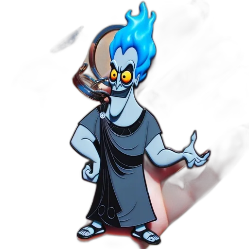staff, mask, creature, concept art transparent PNG cut-out