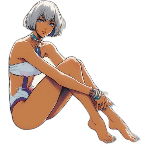 dress, jewelry, robot, concept art transparent PNG cut-out