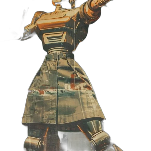 weapon, dress, staff, sword transparent PNG cut-out
