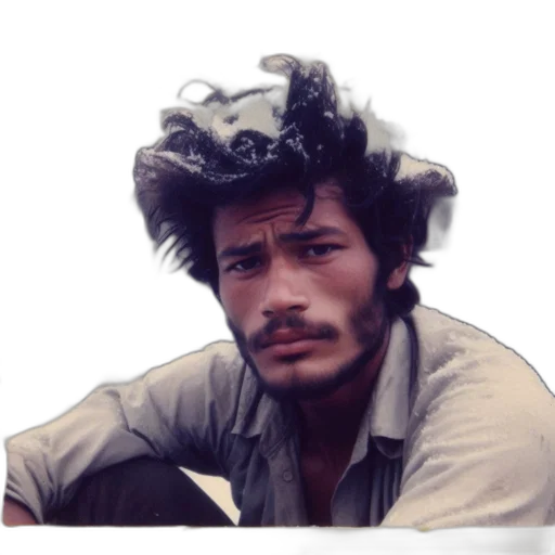 face, hat, hair, dragon transparent PNG cut-out
