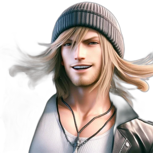 hat, hair, photorealistic, concept art transparent PNG cut-out