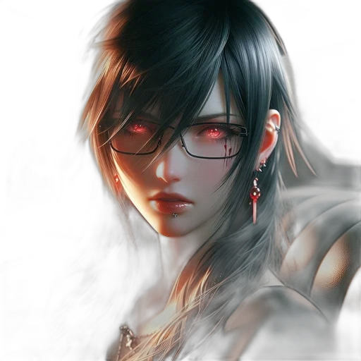 face, weapon, photorealistic, fantasy art transparent PNG cut-out