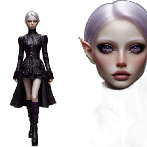 concept art, fantasy art, 3d render, photorealistic transparent PNG cut-out