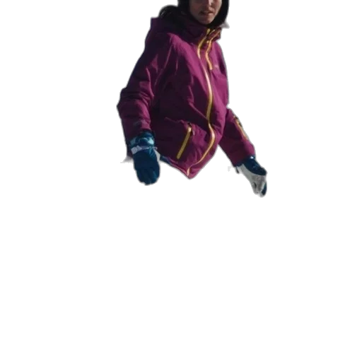 jacket, staff, umbrella, creature transparent PNG cut-out