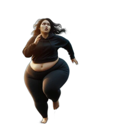 dress, woman, runs, crashing transparent PNG cut-out