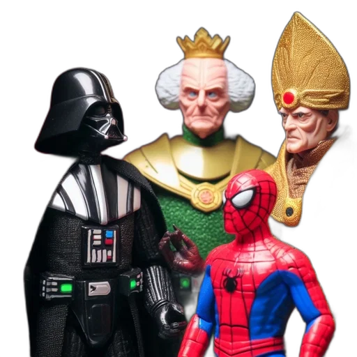 crown, mask, staff, concept art transparent PNG cut-out