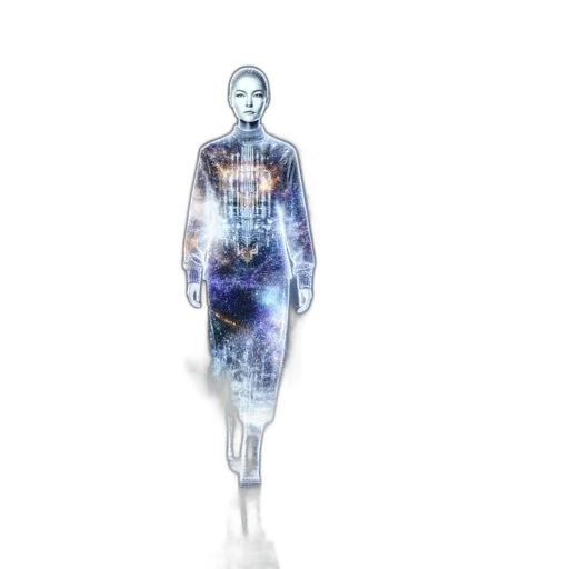 robot, dress, concept art, individual transparent PNG cut-out