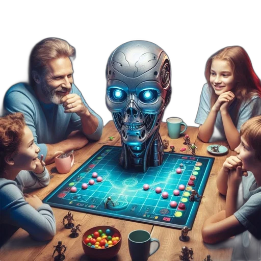 robot, face, cyberpunk, concept art transparent PNG cut-out