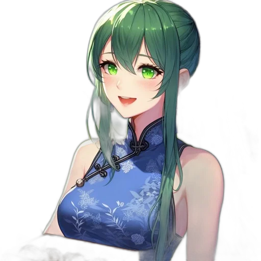 staff, dress, dragon, face transparent PNG cut-out