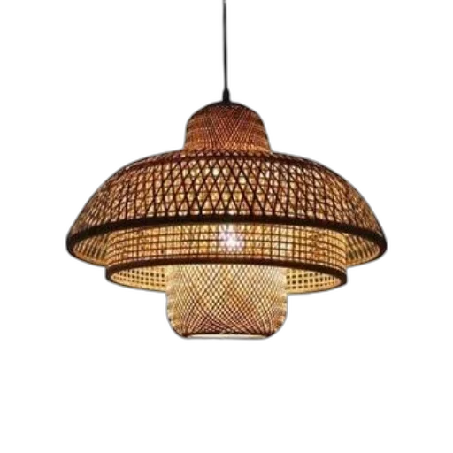 3d render, earth tones, rustic, woven transparent PNG cut-out