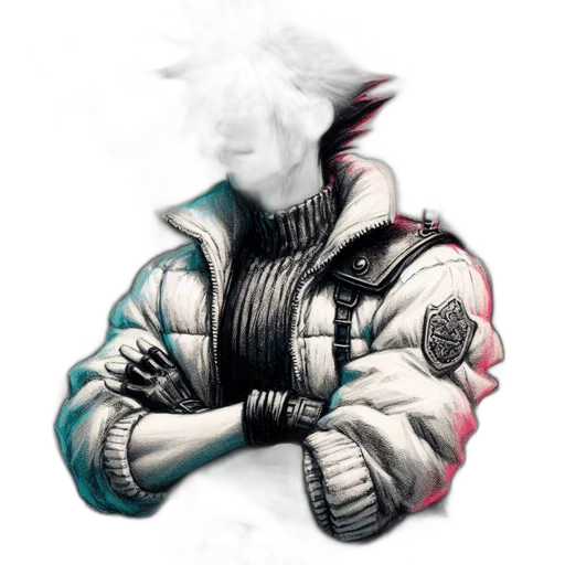 jacket, mask, robot, dragon transparent PNG cut-out