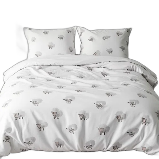 furniture, white, bed, duvet transparent PNG cut-out