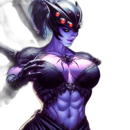 concept art, fantasy art, cyberpunk, comic book art transparent PNG cut-out