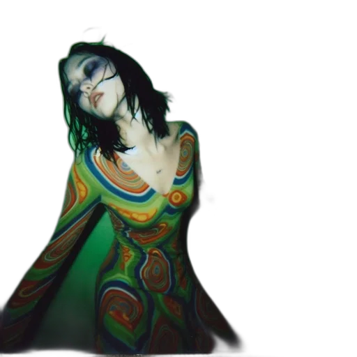 dress, jacket, jewelry, face transparent PNG cut-out