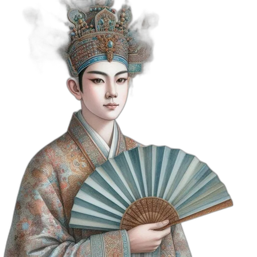 umbrella, crown, staff, mask transparent PNG cut-out