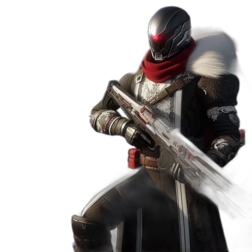 sword, weapon, staff, robot transparent PNG cut-out