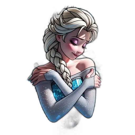 dress, crown, jewelry, face transparent PNG cut-out