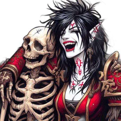 fantasy art, comic book art, concept art, cartoon transparent PNG cut-out