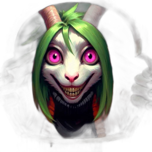 mask, face, creature, staff transparent PNG cut-out
