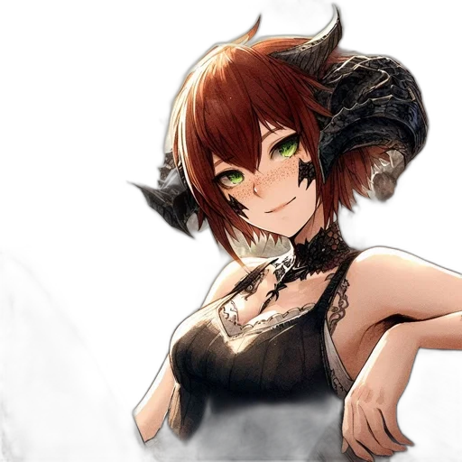 dress, mask, dragon, staff transparent PNG cut-out