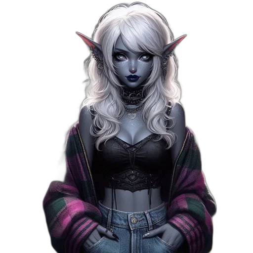 jacket, fantasy art, concept art, pixel art transparent PNG cut-out