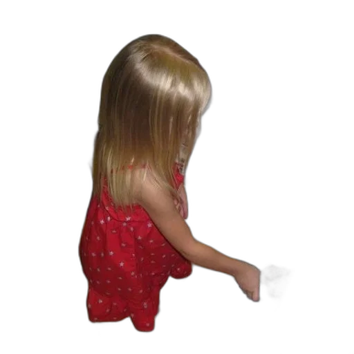 hair, dress, hat, staff transparent PNG cut-out