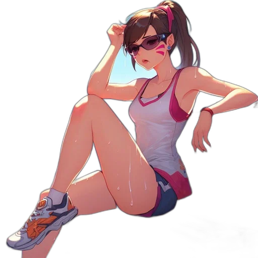 shoes, weapon, staff, dress transparent PNG cut-out